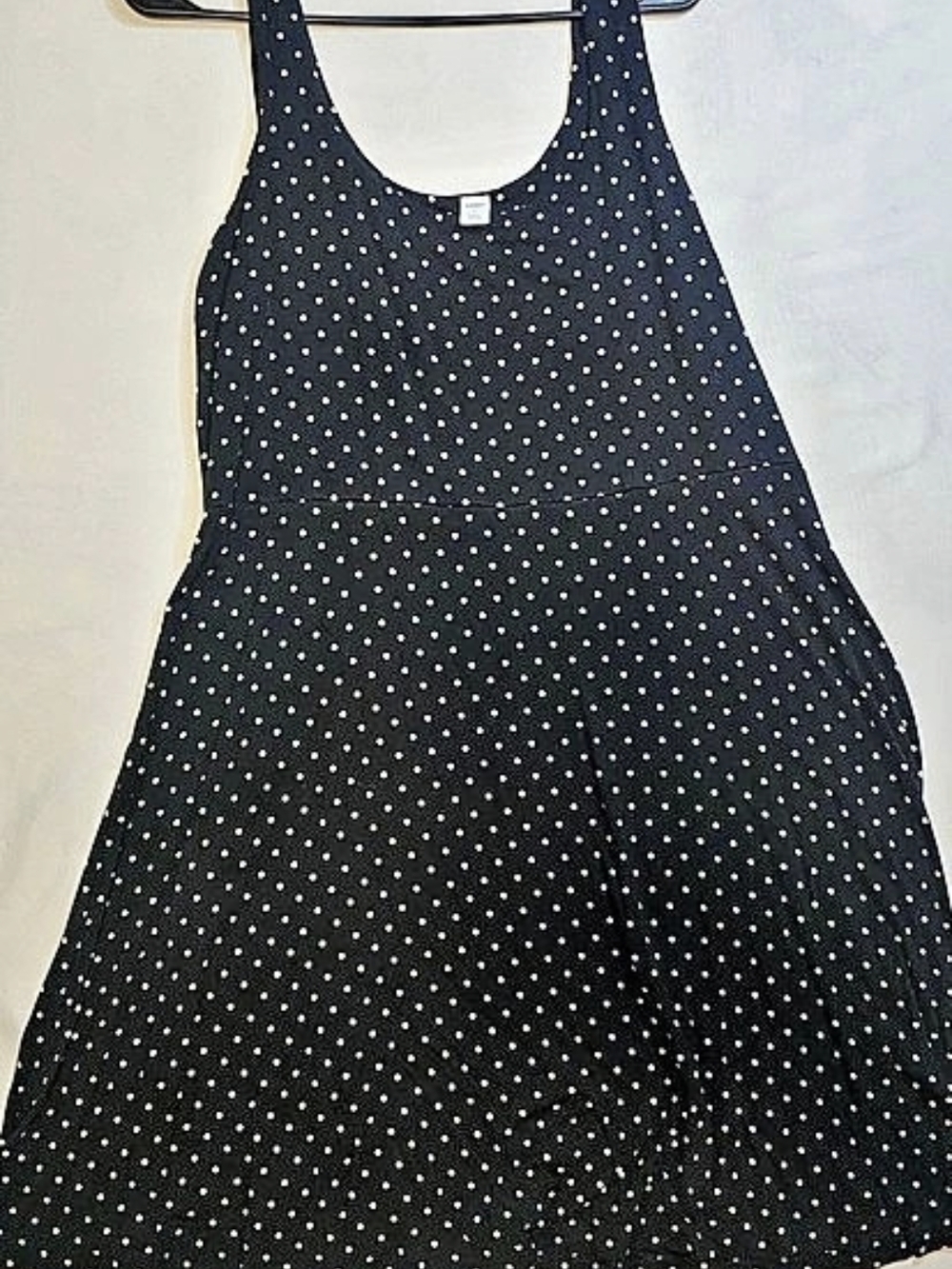 Old Navy Polka Dot Mini Dress in Black & White Like New